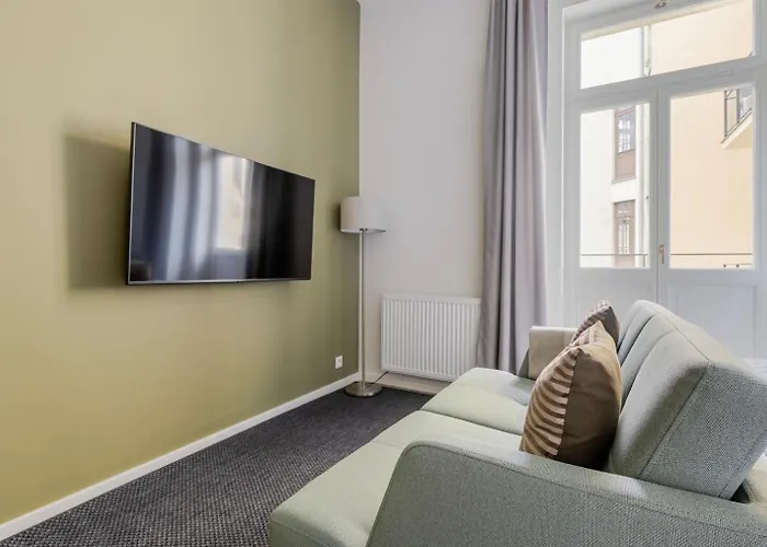 Blueground Holesovice Balcony Nr Vltava Prg-61 Apartamento *