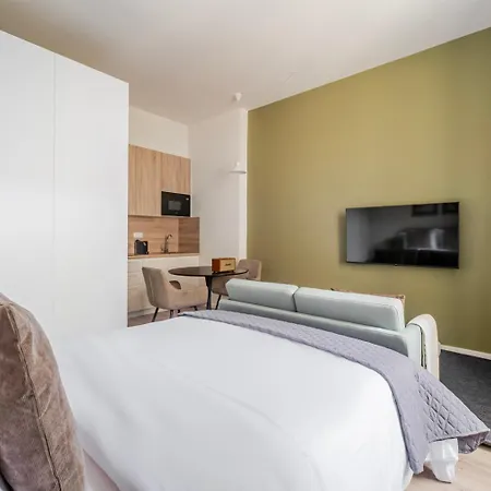 شقة Blueground Holesovice Balcony Nr Vltava Prg-61